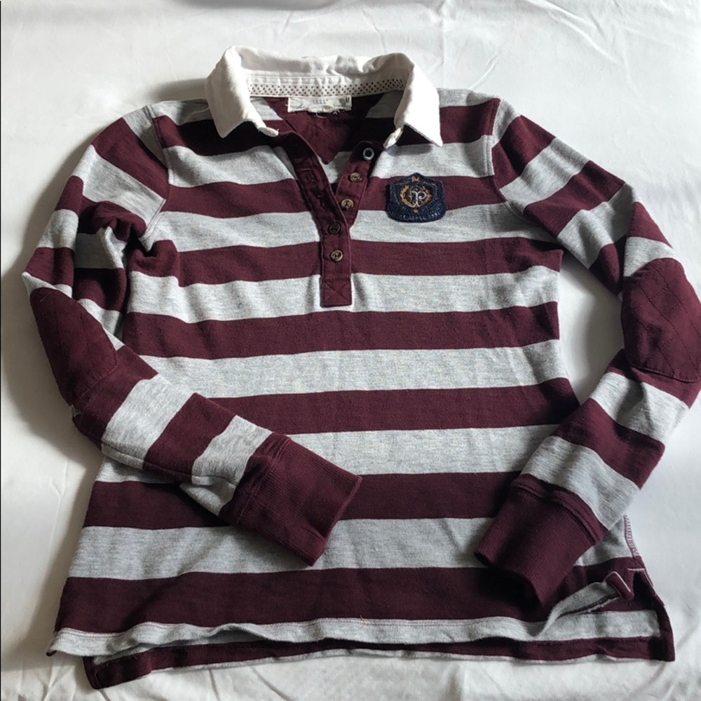 Collar long sleeve
